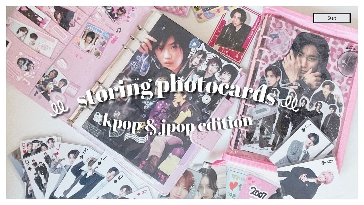 storing new photocards ꔛ kpop & jpop edition 🏹🤍 snsd, tvxq & more
