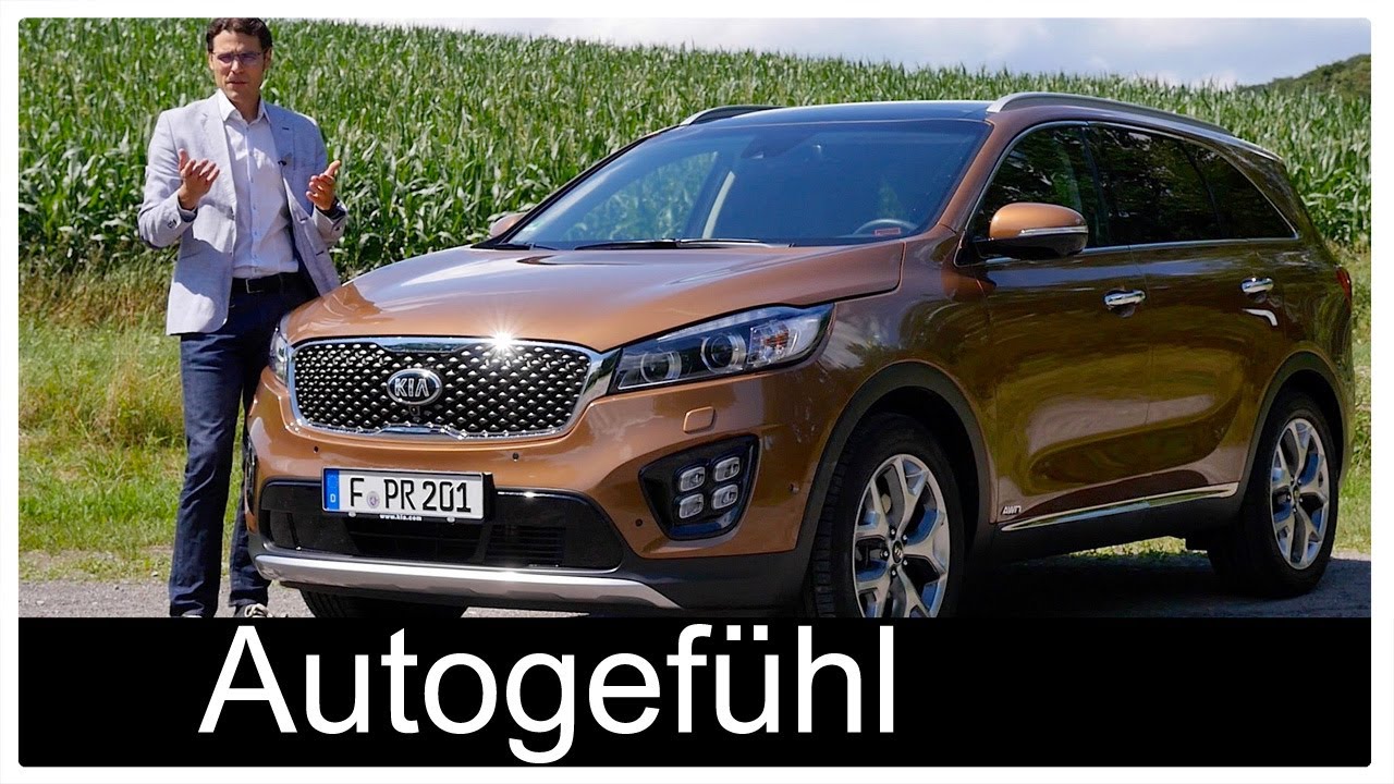 Kia Sorento FULL REVIEW test 2017 Platinum SXL - Autogefühl