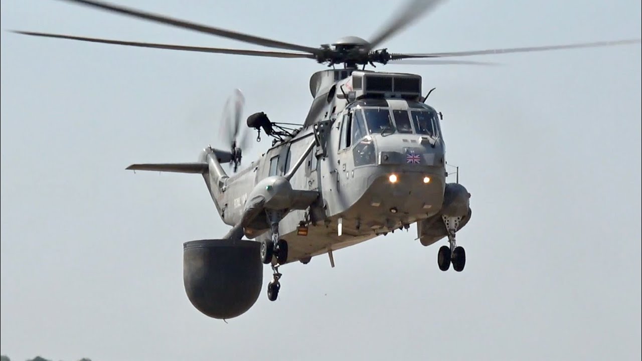 Sikorsky Sea King Helicopter Special Compilation arrivals departures and flybys SeaKing