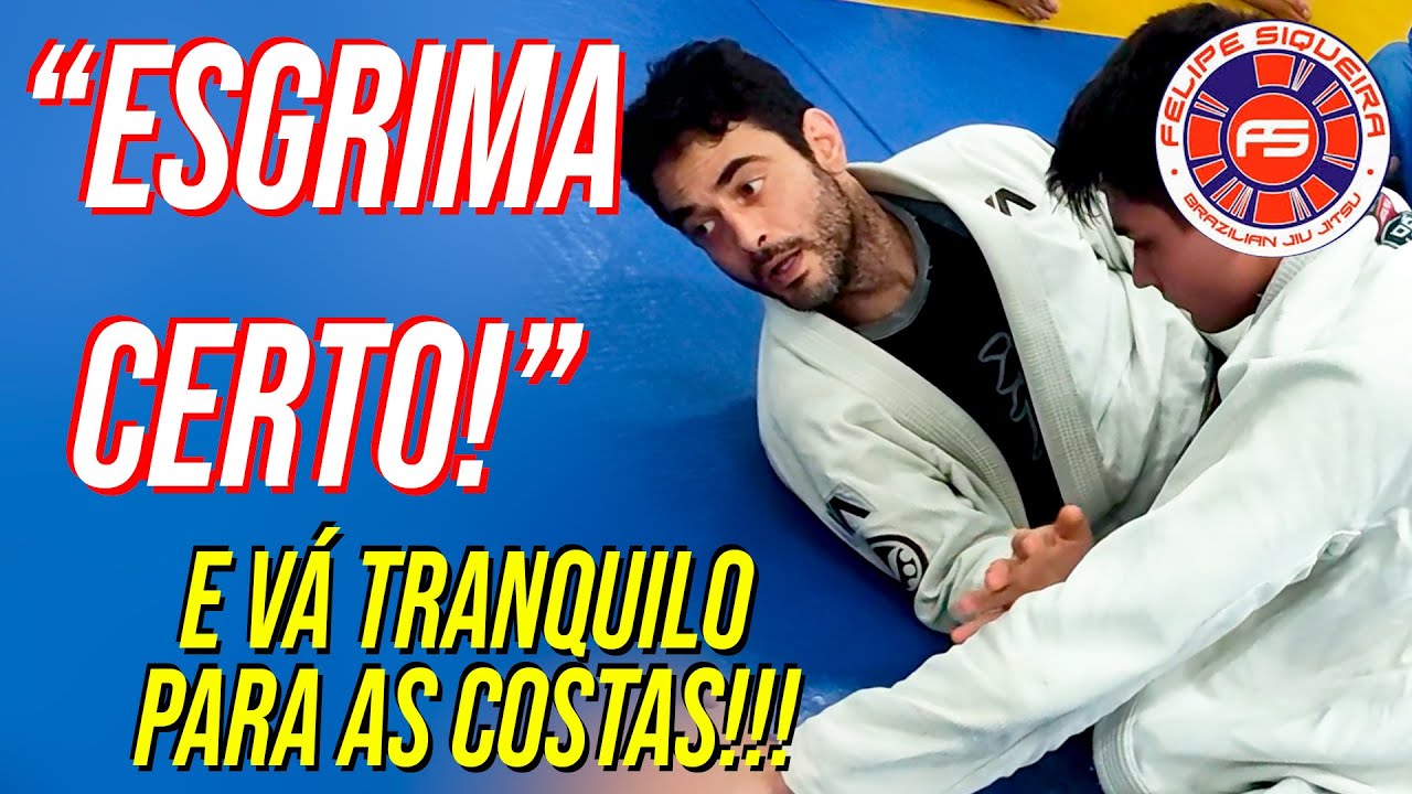 MALANDRAGEM DA ESGRIMA!!! Da Meia guarda para às Costas!!!