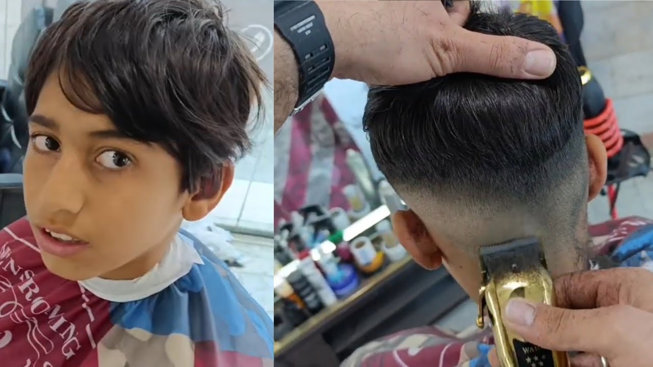 Men’s Haircut Tutorial | Modern Fade & Line-Up | 2025 Hair Trends