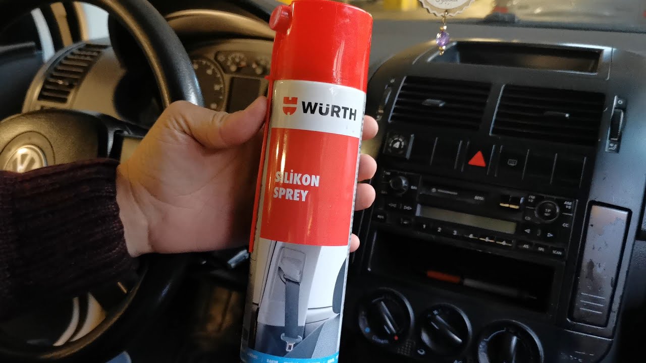 WÜRTH SİLİKON SPREY KULLANIM ALANI
