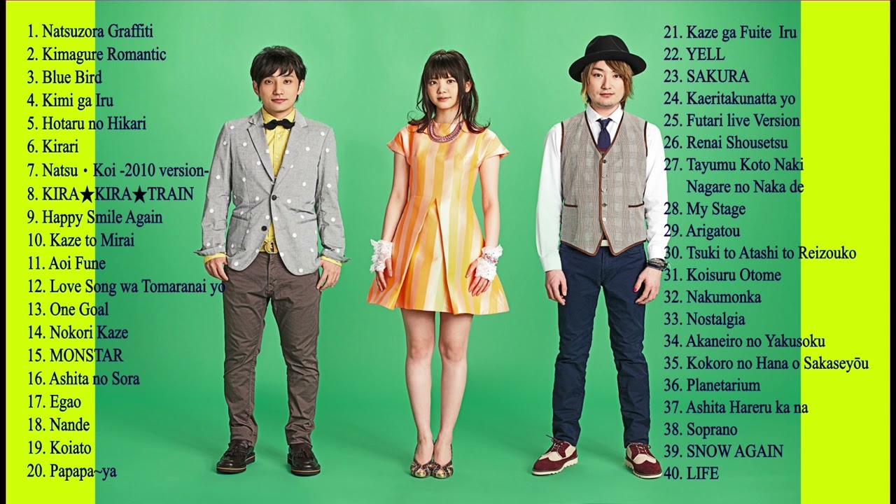 40 Ikimonogakari great songs