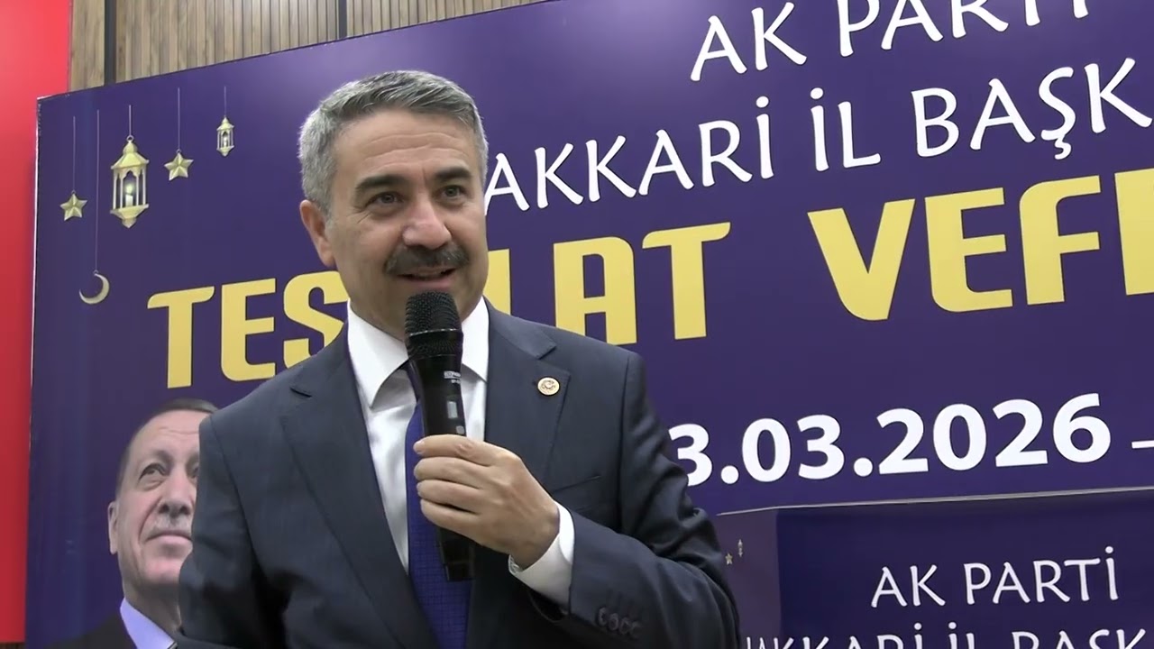 Ak Parti Hakkari teşkilatı iftarda buluştu