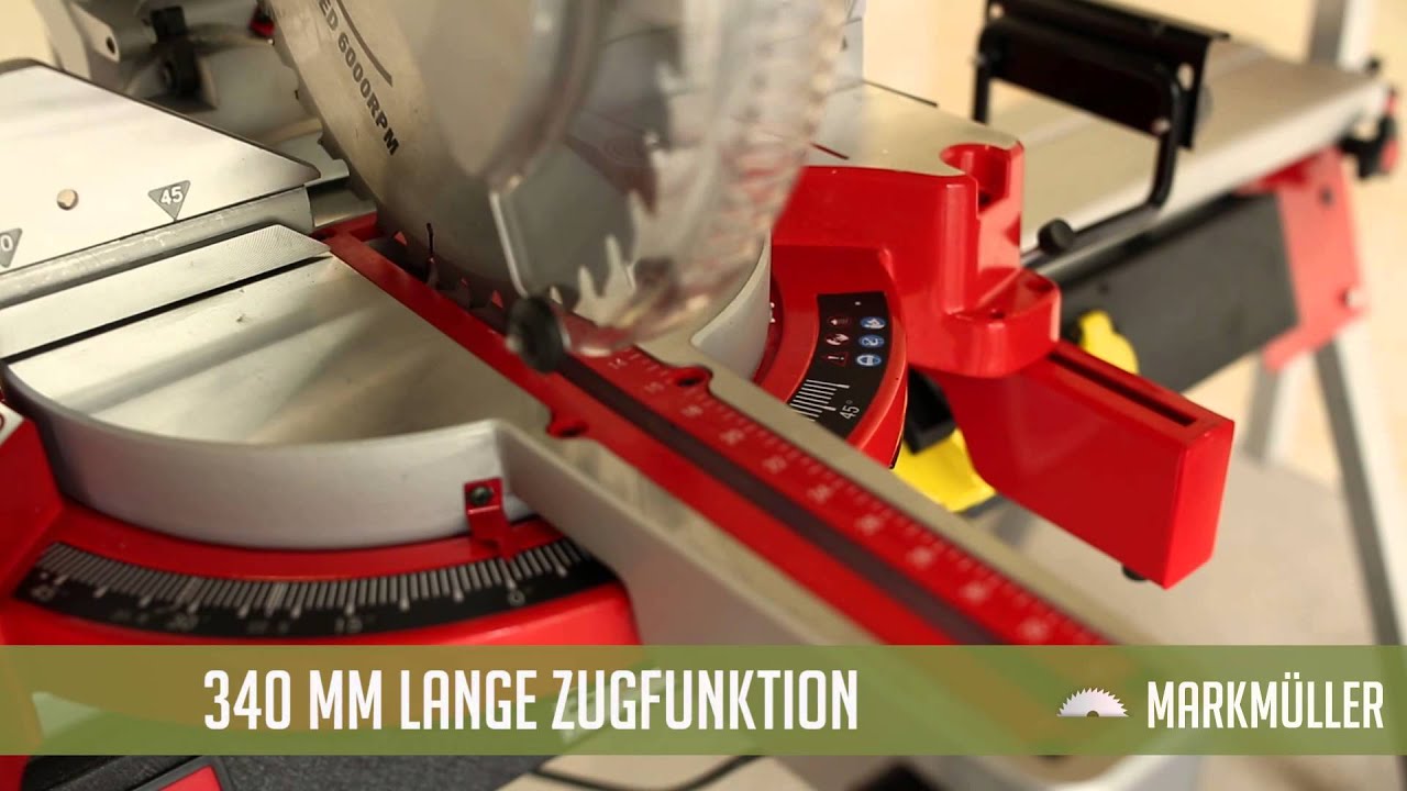 Holzmann Zug- Kapp- und Gehrungssäge KAP 305JL
