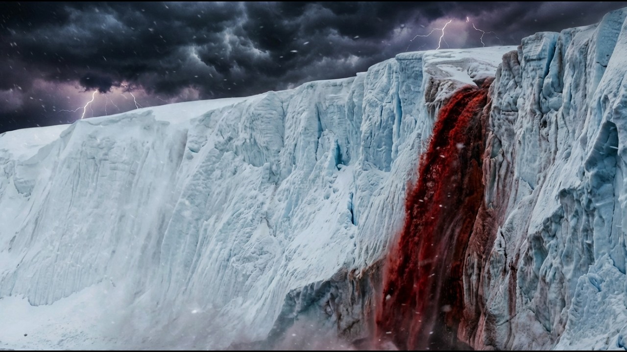 The Waterfall That Runs Red — Blood Falls, Antarctica