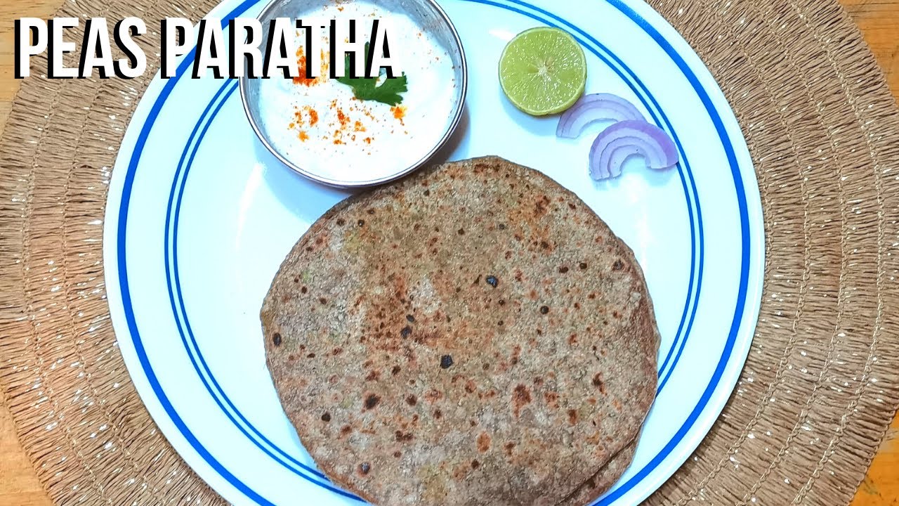 PEAS PARATHA | EASY MATAR PARATHA | KIDS RECIPE