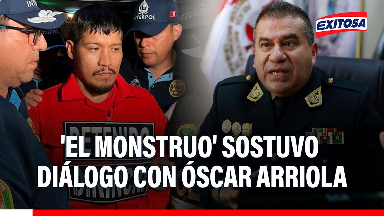 🔴🔵 'El Monstruo' en Lima: Óscar Arriola dialogó con Erick Moreno durante su traslado a la prefectura