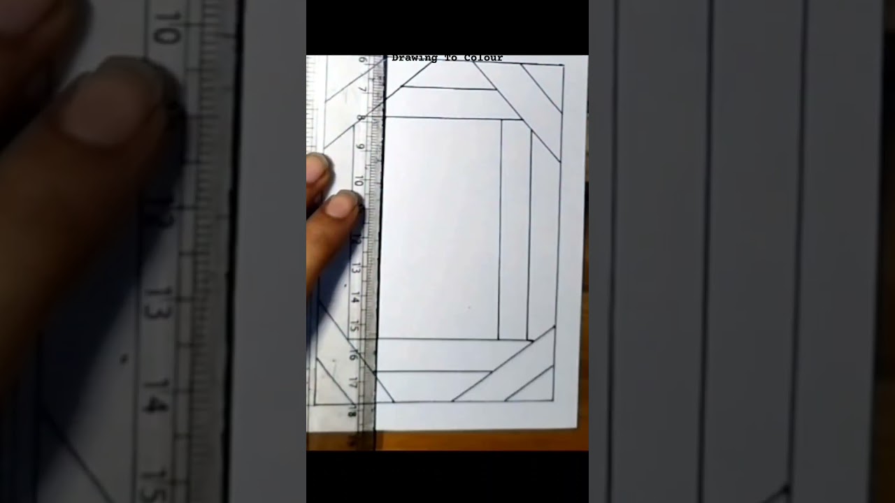 Zentangle Art for Beginners #shorts #youtubeshorts #zentangle #drawing #drawingtocolour