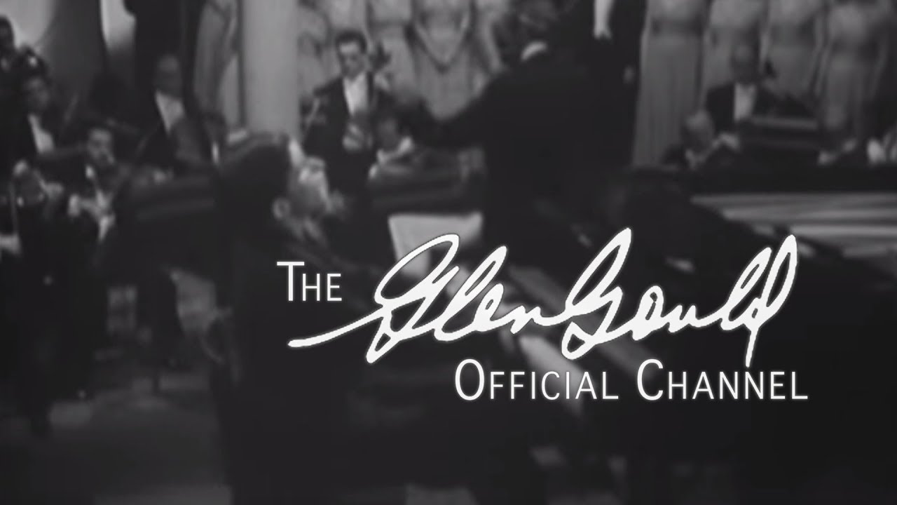 Glenn Gould - Bach, Concerto For Piano & Orchestra No. 5 in F-minor: II Largo (OFFICIAL)