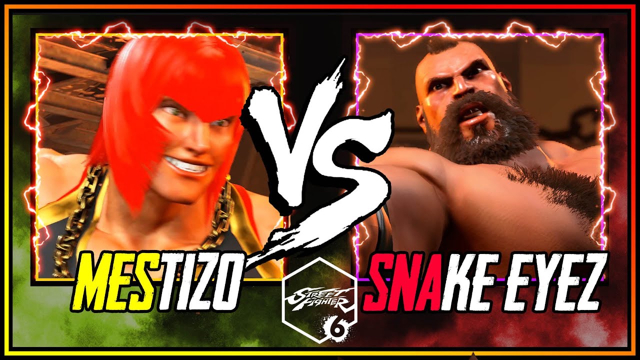 SF6 ➣ SNAKE EYEZ ( ZANGIEF ) VS MESTIZO ( MARISA ) 4K ACTION