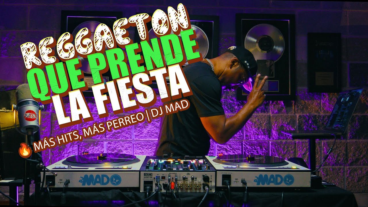 REGGAETÓN QUE PRENDE LA FIESTA 2025 🔥 LOS HITS QUE TODO EL MUNDO CANTA | DJ MAD