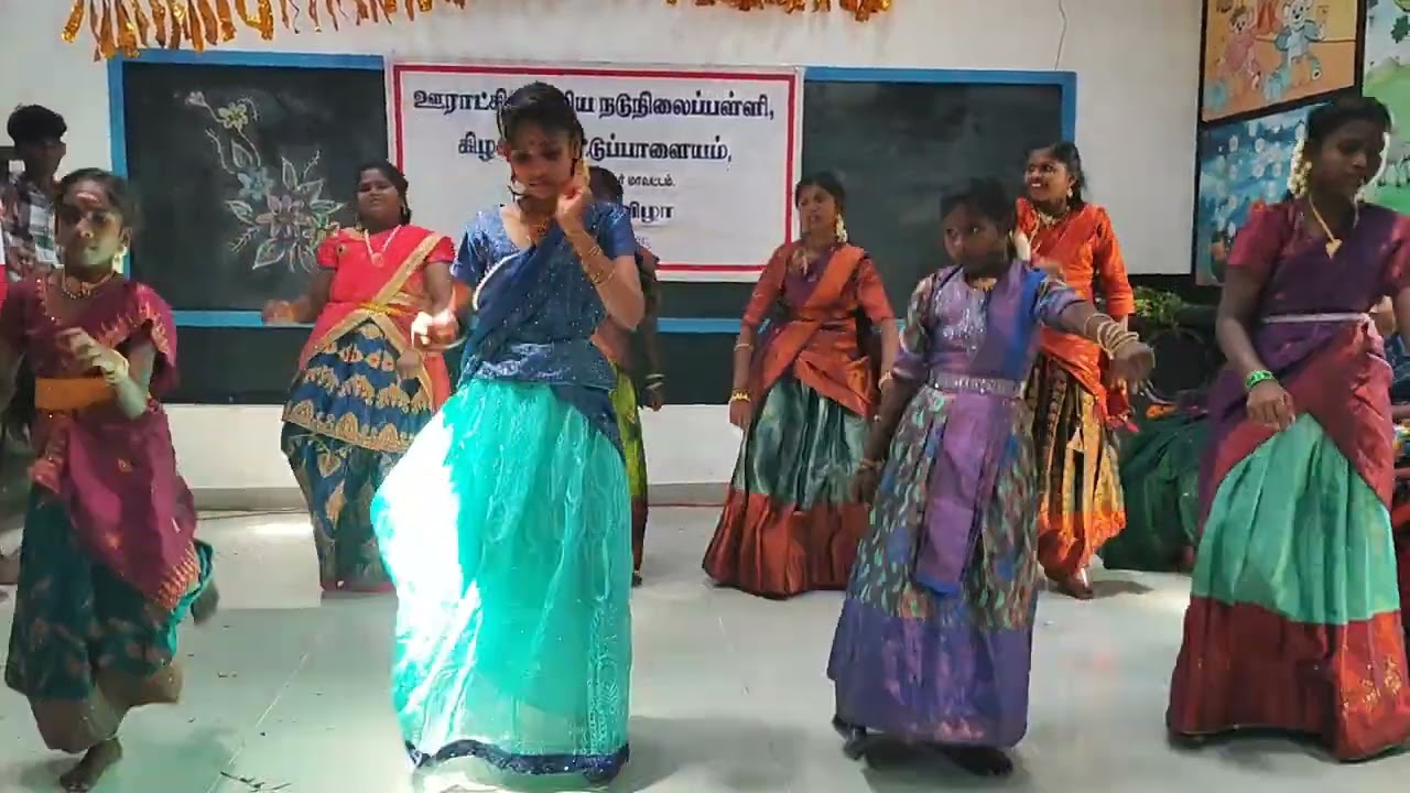 Mannarkudi Kalakalaka | Cut Songs | 7th Std Girls | PUMS East Thavittupalayam | 2024-2025 Annual Day