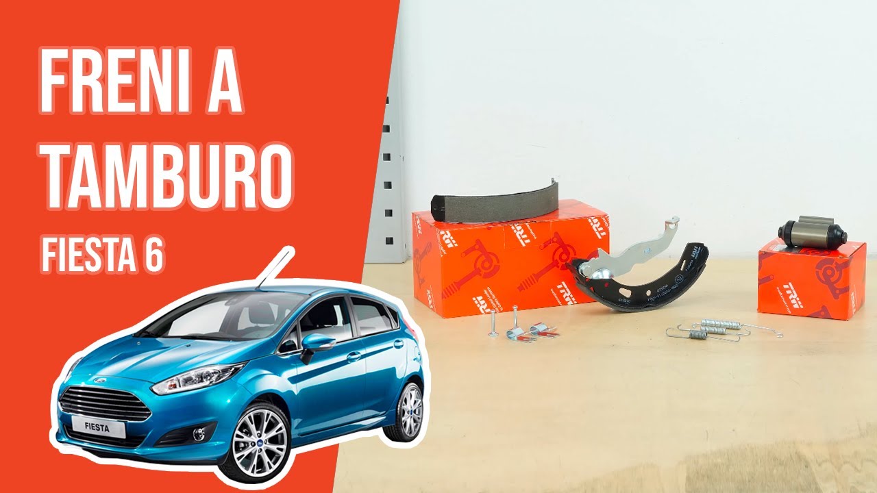 Sostituzione freni a tamburo Fiesta 6 🚗