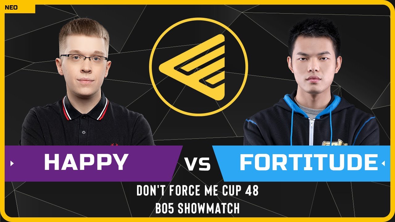 WC3 - [UD] Happy vs Fortitude [HU] - Bo5 Showmatch - Don't Force Me Cup 48