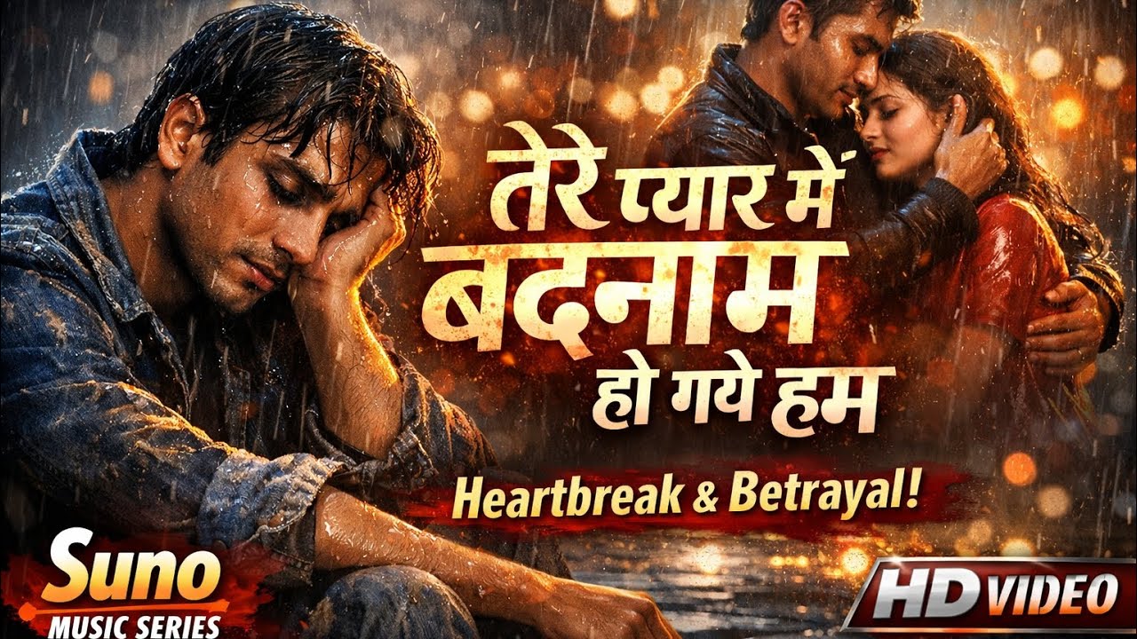 एक अधूरी मोहब्बत की दास्ताँ... 🥀🥹 | Tere Pyar Mein Badnam Ho Gaya Ham| Heart Touching Song 2026
