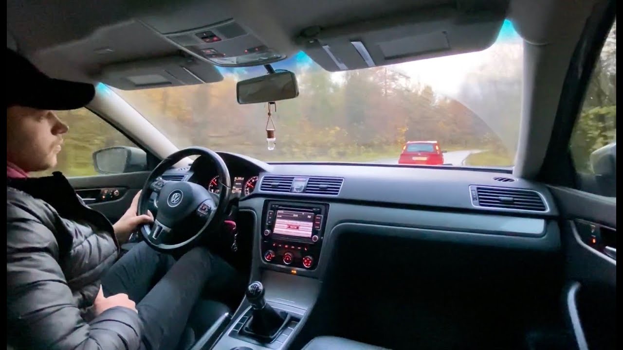 2014 VW Passat NMS 2.0D - POV TEST DRIVING