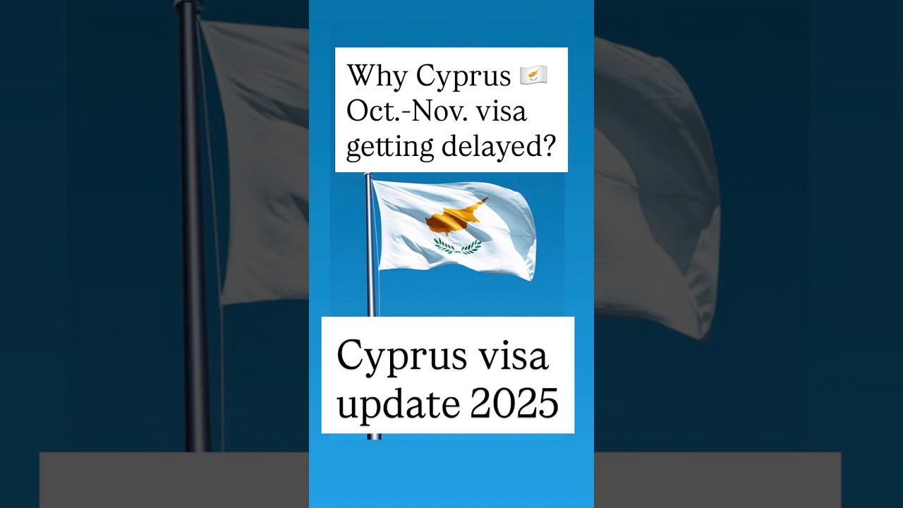 Cyprus visa 🇨🇾 | why Cyprus visa delayed | Cyprus visa update | Cyprus student life | #cyprus #rj