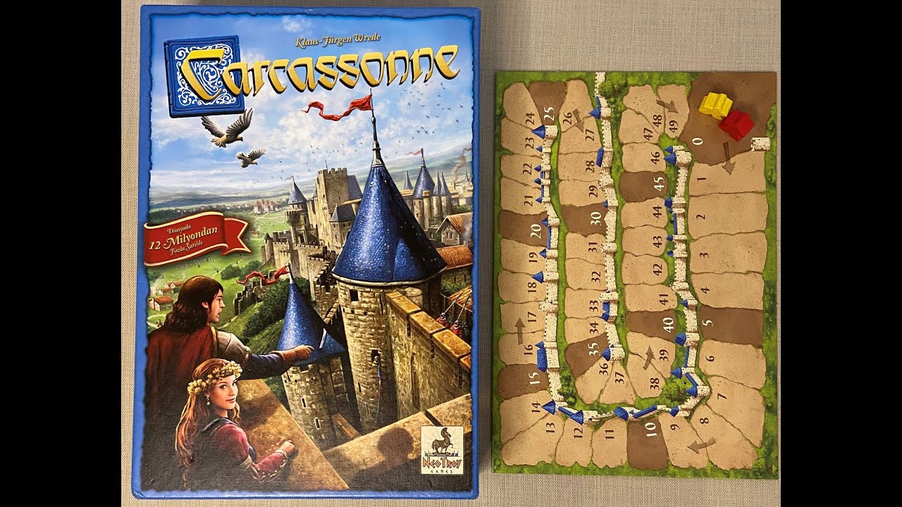 Carcassonne Kutu Oyunu Tanıtımı