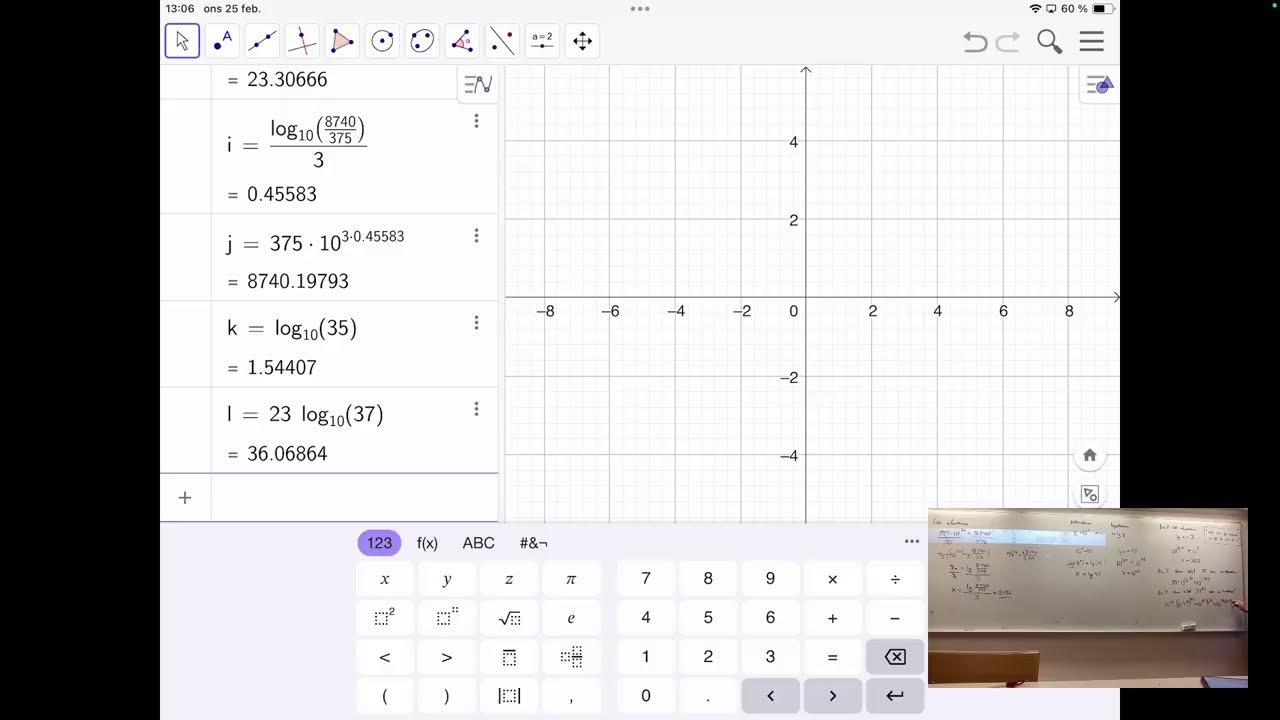 NA25 MATE2C00X G22 Repetition av exponentialfunktioner samt Exponentialekvationer och logaritmer