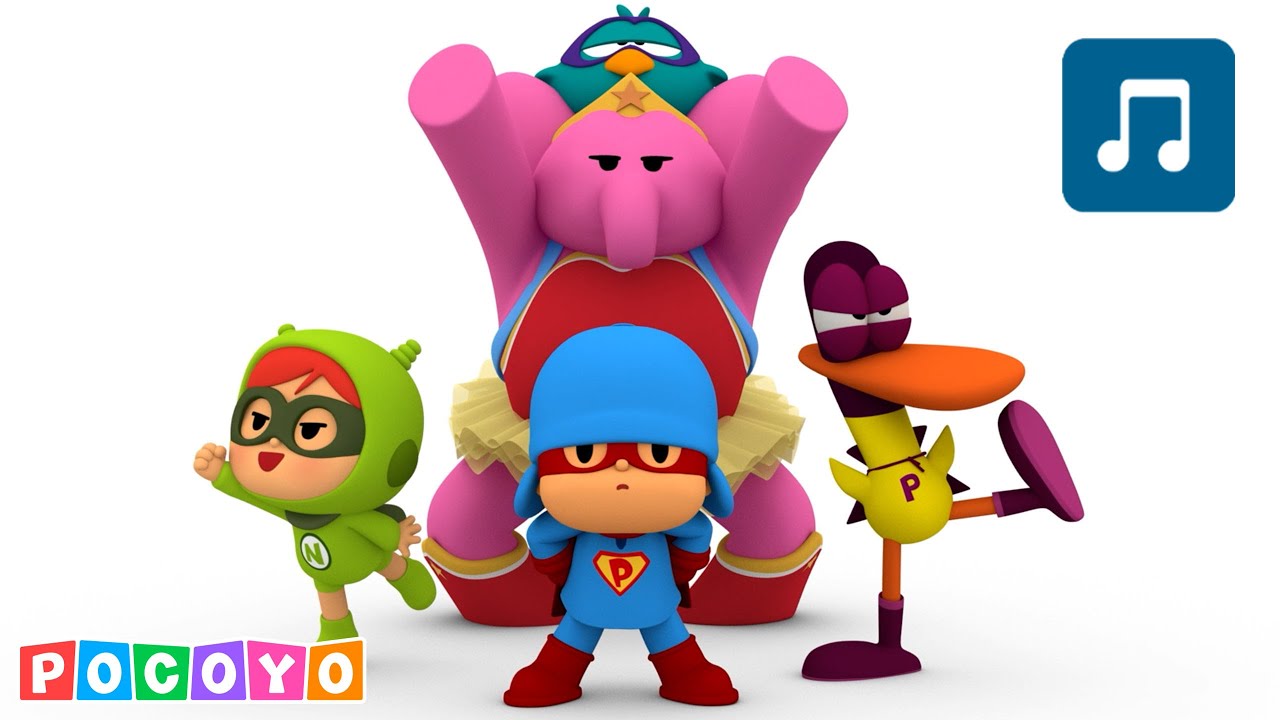 ✨ Pocoyo's SUPERHEROES to the Rescue | Nursery Rhymes & Baby Song Pocoyo English | Cartoons for Kids