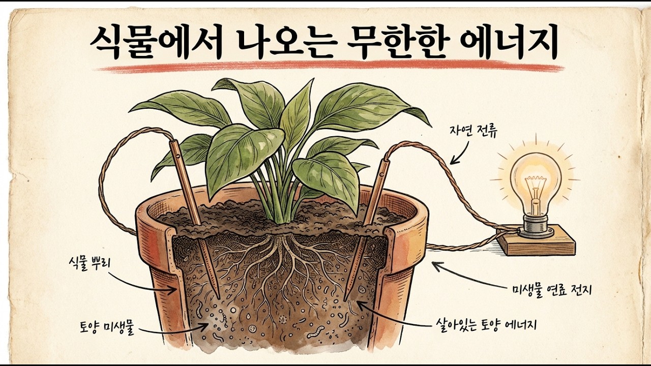 화분에서 무한 전기 만들기 – 0달러, 태양광 없이, 5분 설치