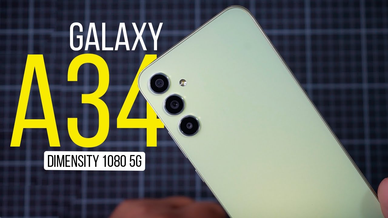 GALAXY A34 5G│UNBOXING en ESPAÑOL│Con MEJOR PANTALLA y PROCESADOR🤔