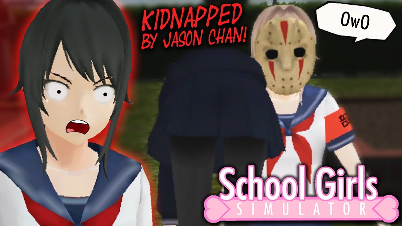 Похищена Джейсоном Чаном в School Girl Simulator 😱