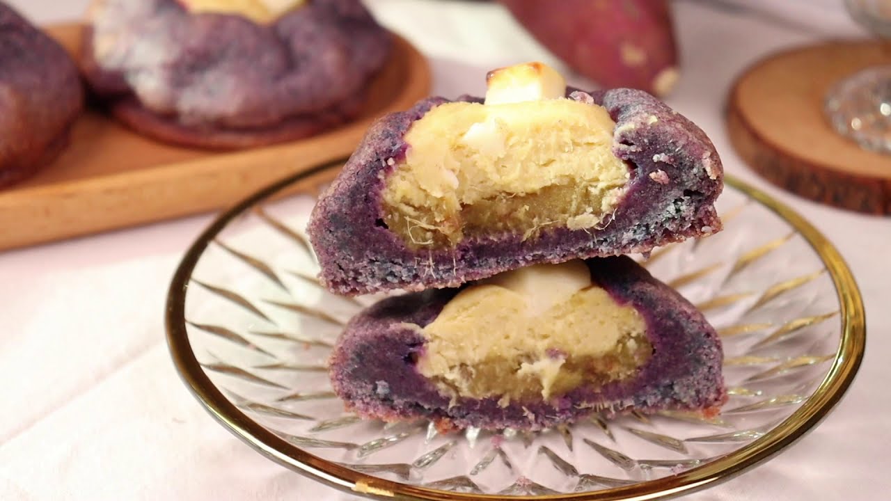 가게에서 판매하는 레시피 공개!! 고구마 크치쿠 만들기 (Sweet potato cheesecake cookie recipe)