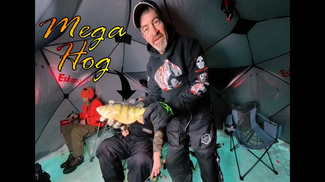 Ice Fishing Lake St Clair Metro Jumbo Perch