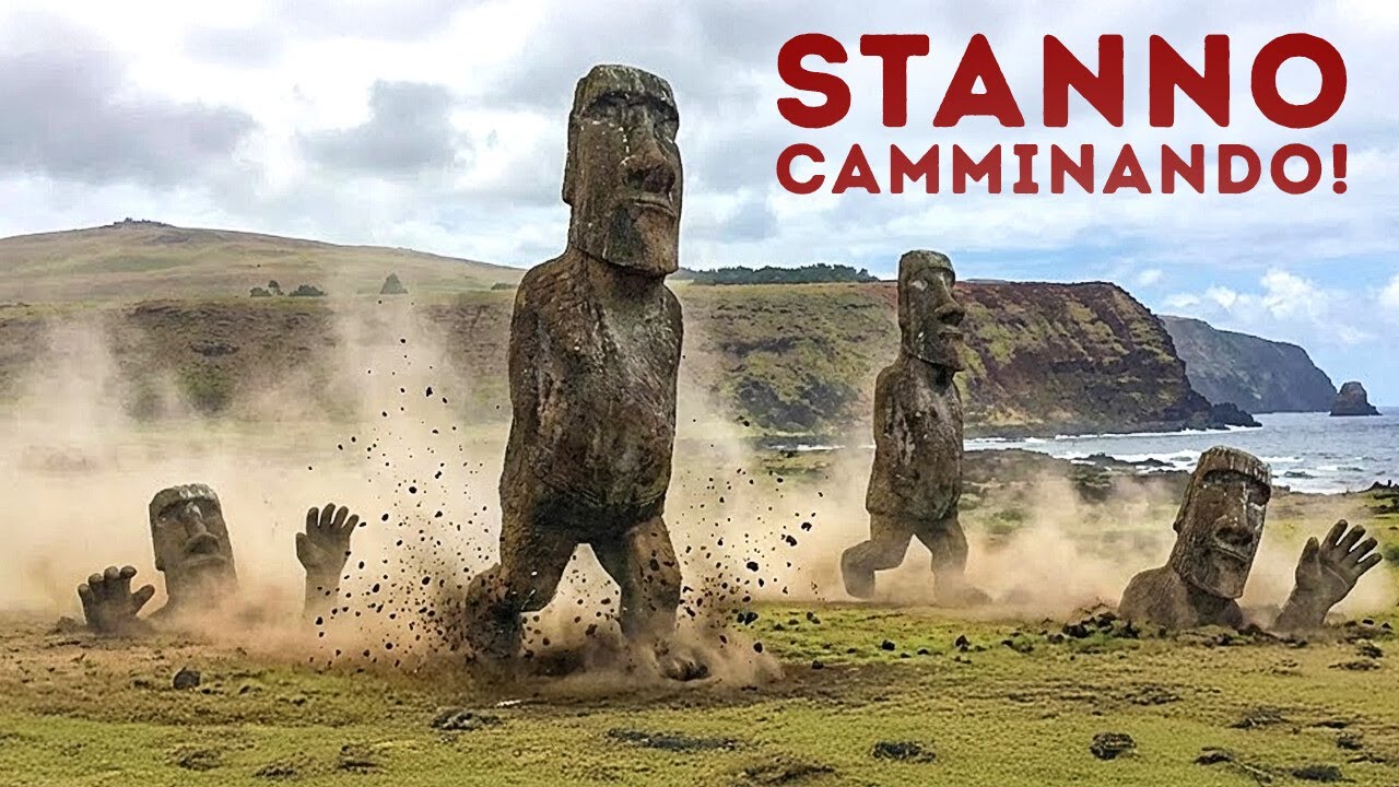 Ora sappiamo come sono state spostate le statue dell'Isola di Pasqua