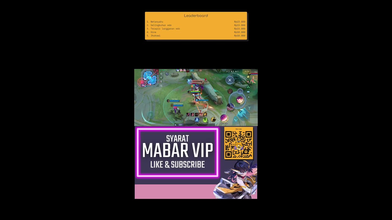 Mabar Mobile Legend Ngabuburit .. !!