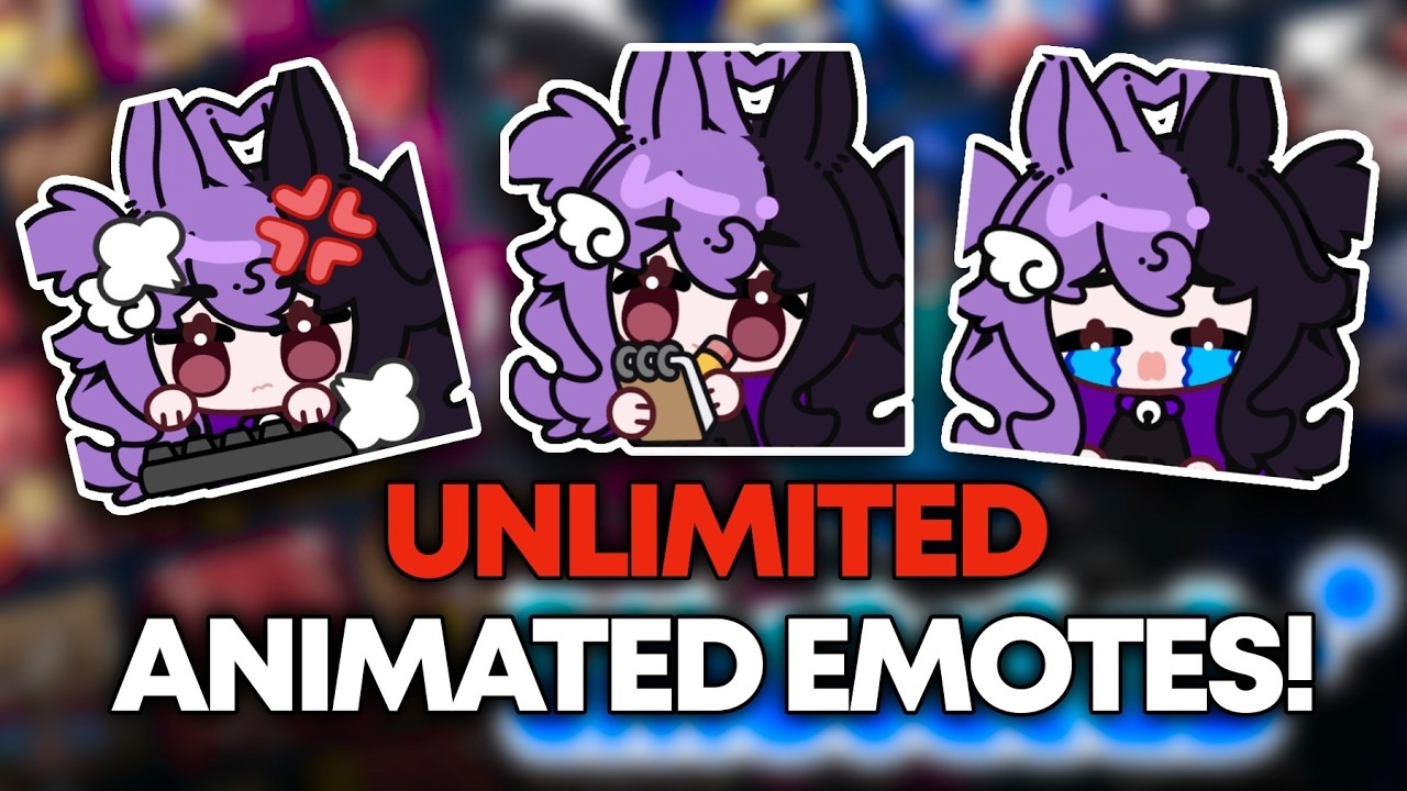 PICREW but for ANIMATED EMOTES / EMOTELAB Q&A SHOWCASE