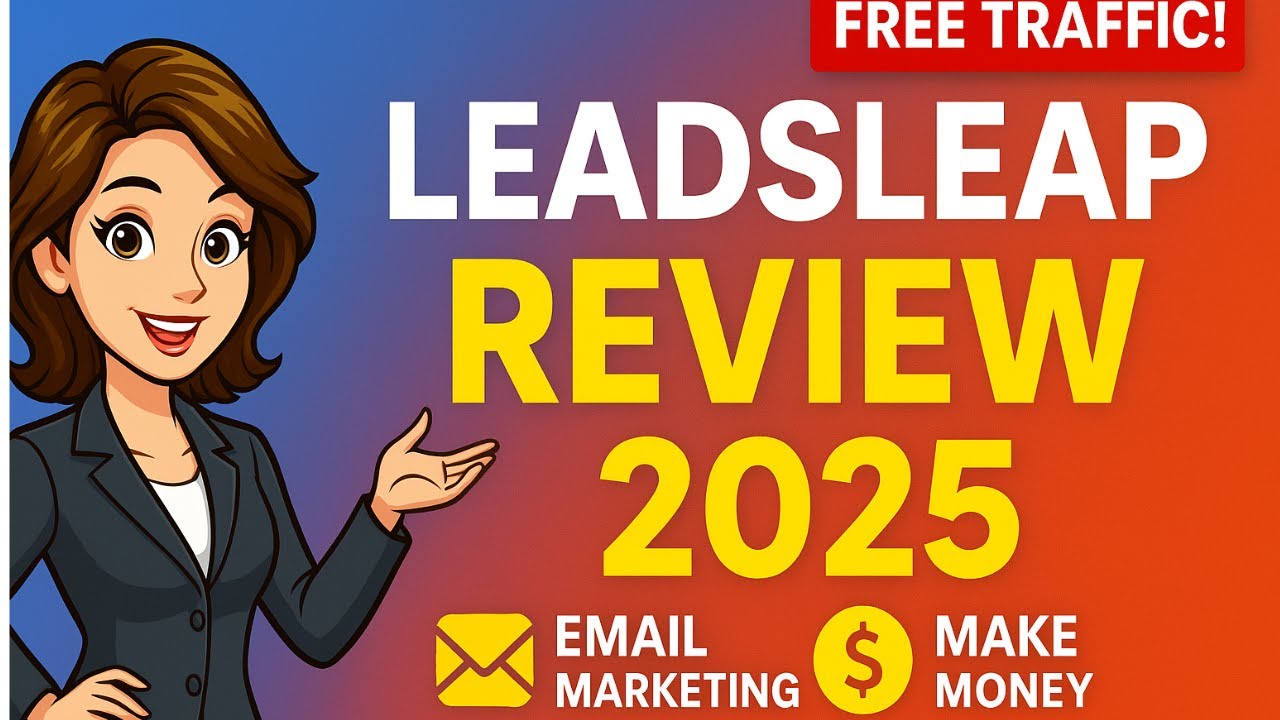 LeadsLeap Review 2025 🚀 FREE Traffic, Email Marketing & Passive Income, System Full Tutorial + Demo