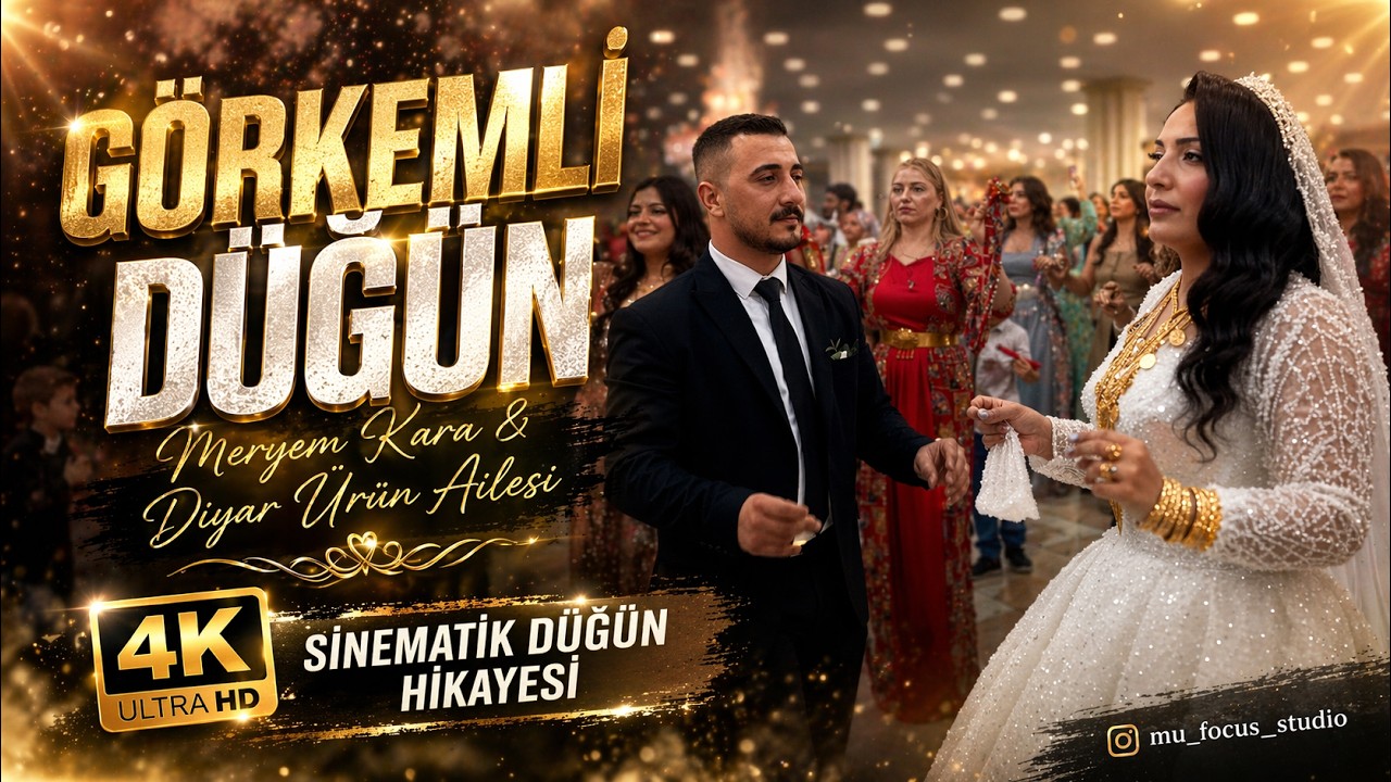 B&ouml;yle D&uuml;ğ&uuml;n G&ouml;rmediniz! Meryem & Diyar&rsquo;ın G&ouml;rkemli G&uuml;n&uuml; 💍 (4K) Kurdish WEDDİNG