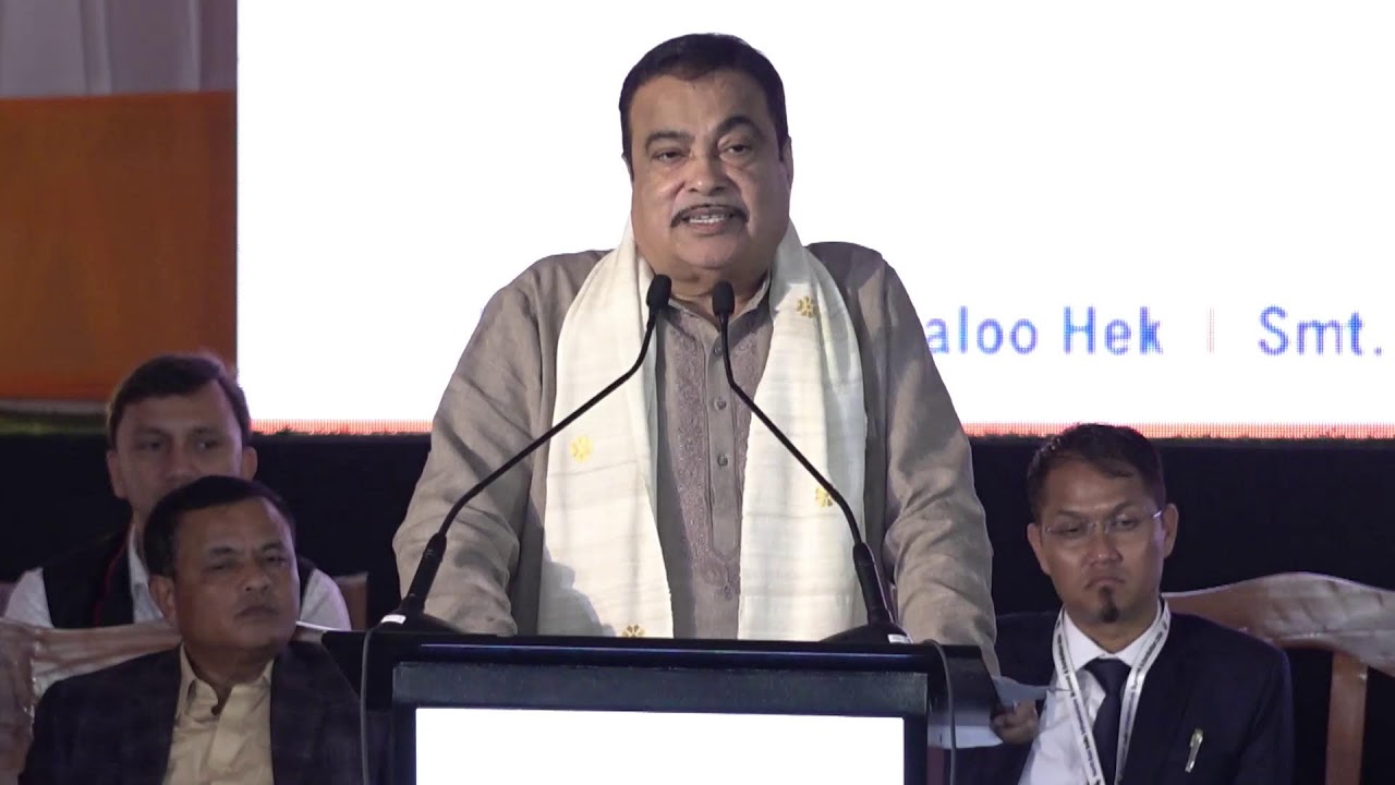 📍Shillong, Meghalaya | Inauguration & foundation stone laying of 6 NH projects | Nitin Gadkari