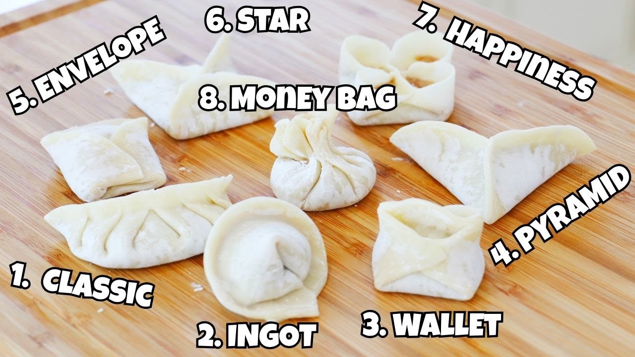 These 8 Dumpling Folds Will Impress Your Family!