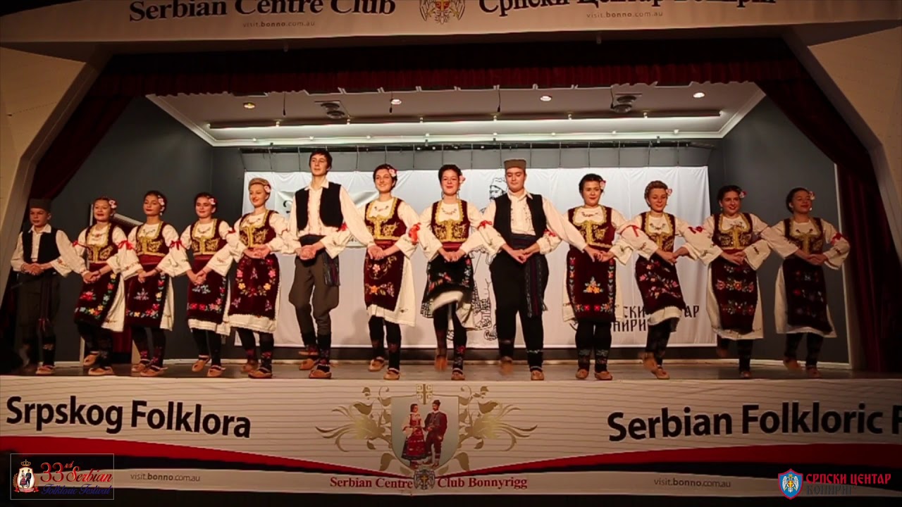 33rd Serbian Folkloric Festival - Folklorna grupa Morava - Sveti Djordje St Albans Melbourne