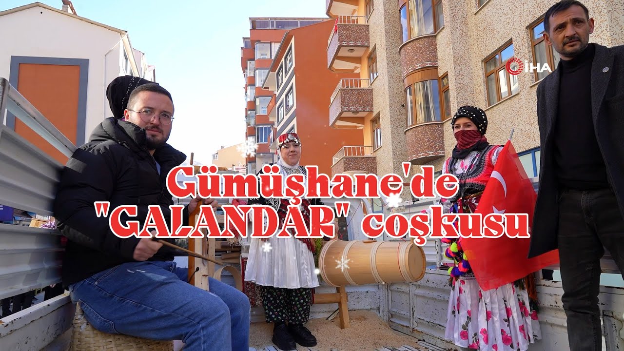 #Gümüşhane’de asırlık #Galandar geleneği coşkuyla kutlandı
