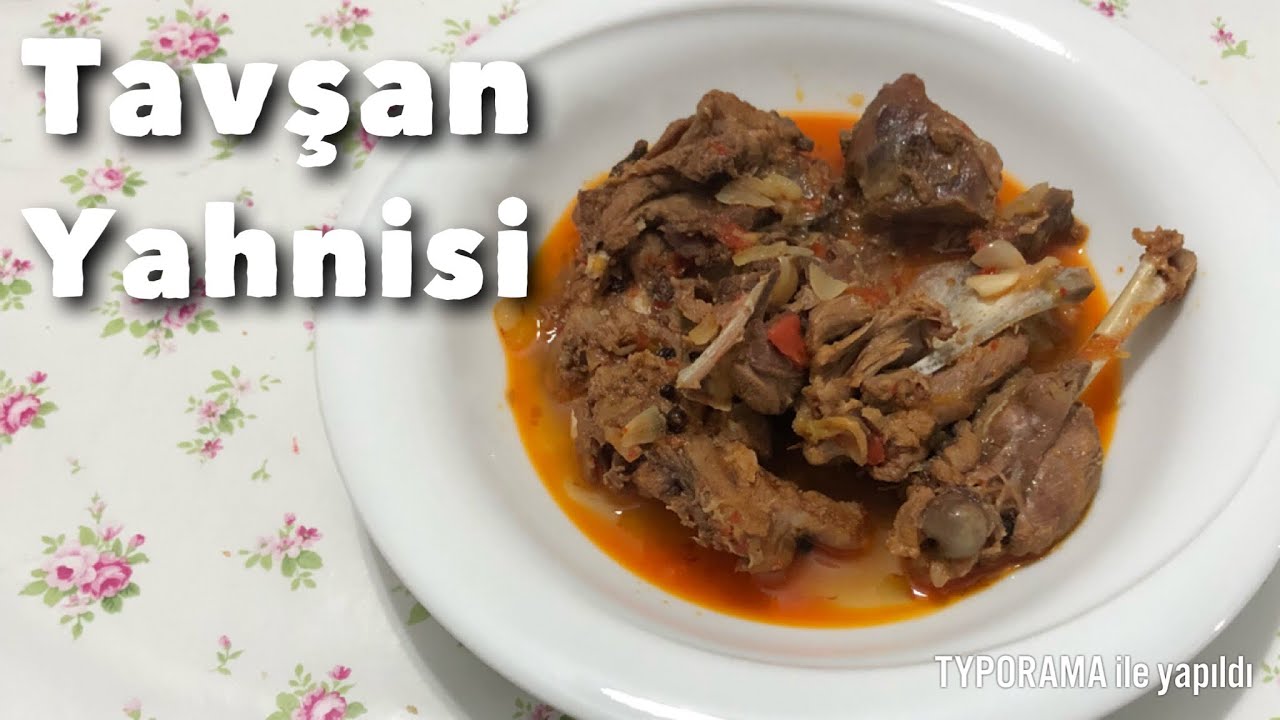 TAVŞAN YAHNİSİ 🐰 AV TAVŞANI MÜTHİŞ LEZZETLİ 💯❤️👍