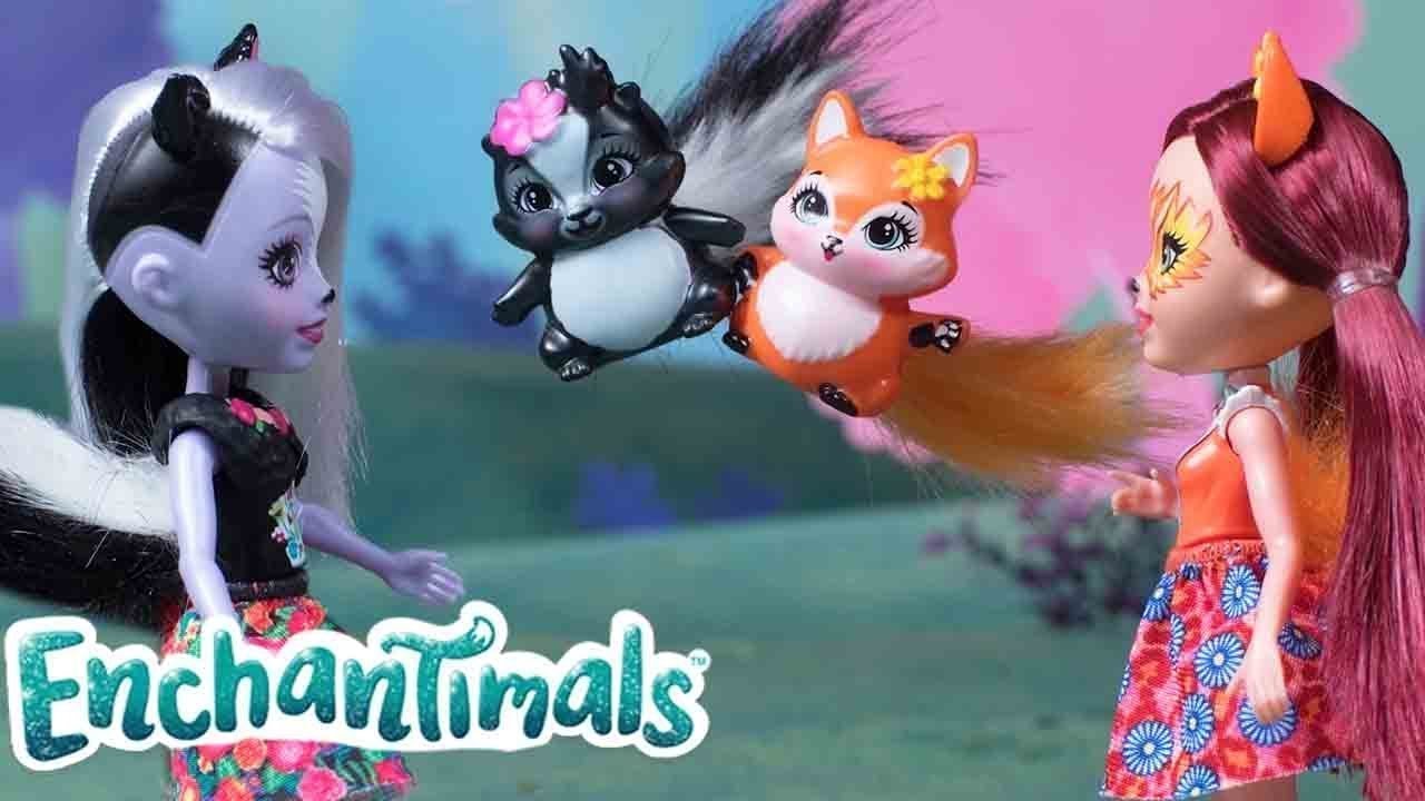Enchantimals Brasil 💜 Amigos Para Sempre 💜 Stop motion para crian&ccedil;as 💜 Enchantimals bonecas