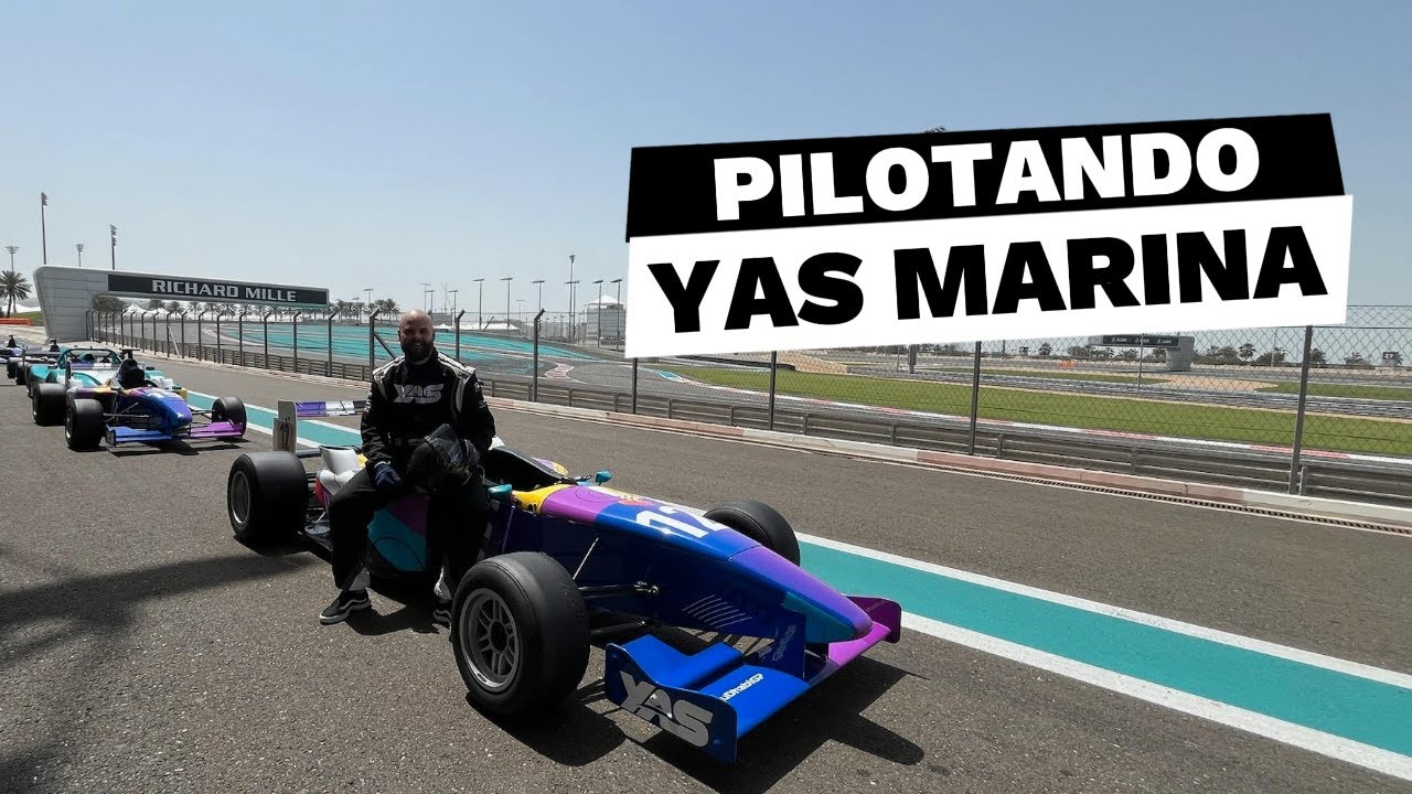 Pilotando no circuito de Yas Marina | Abu Dhabi | Driving Experience 🇦🇪