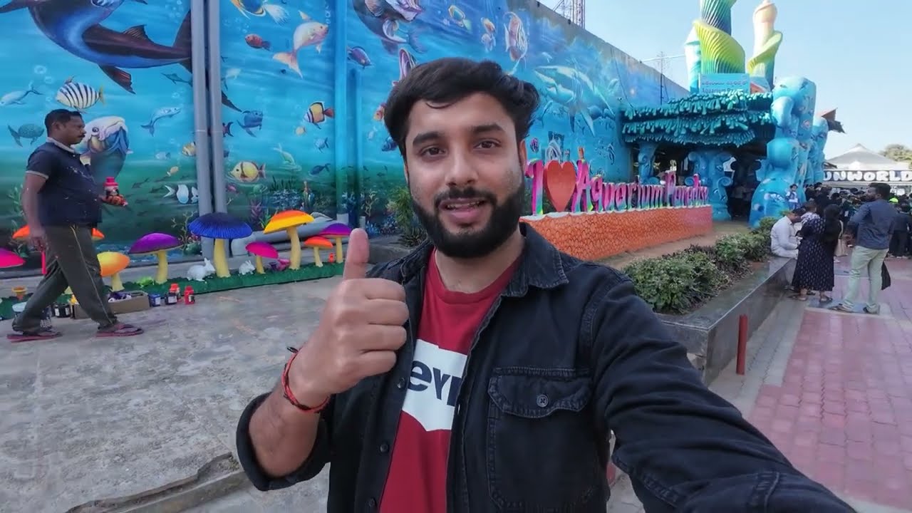 Aquarium paradise Bangalore | Mermaid Show Underwater Tunnel and many more