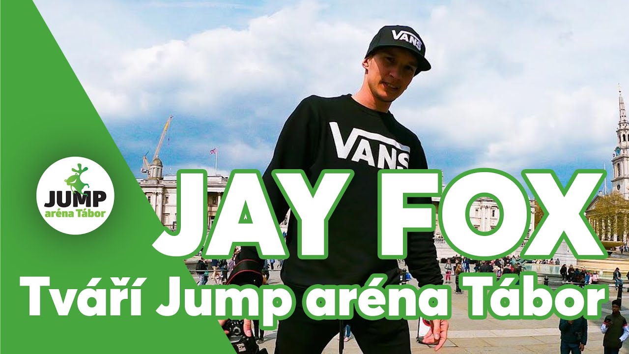Jay Fox tv&aacute;ř&iacute; Jump ar&eacute;na T&aacute;bor