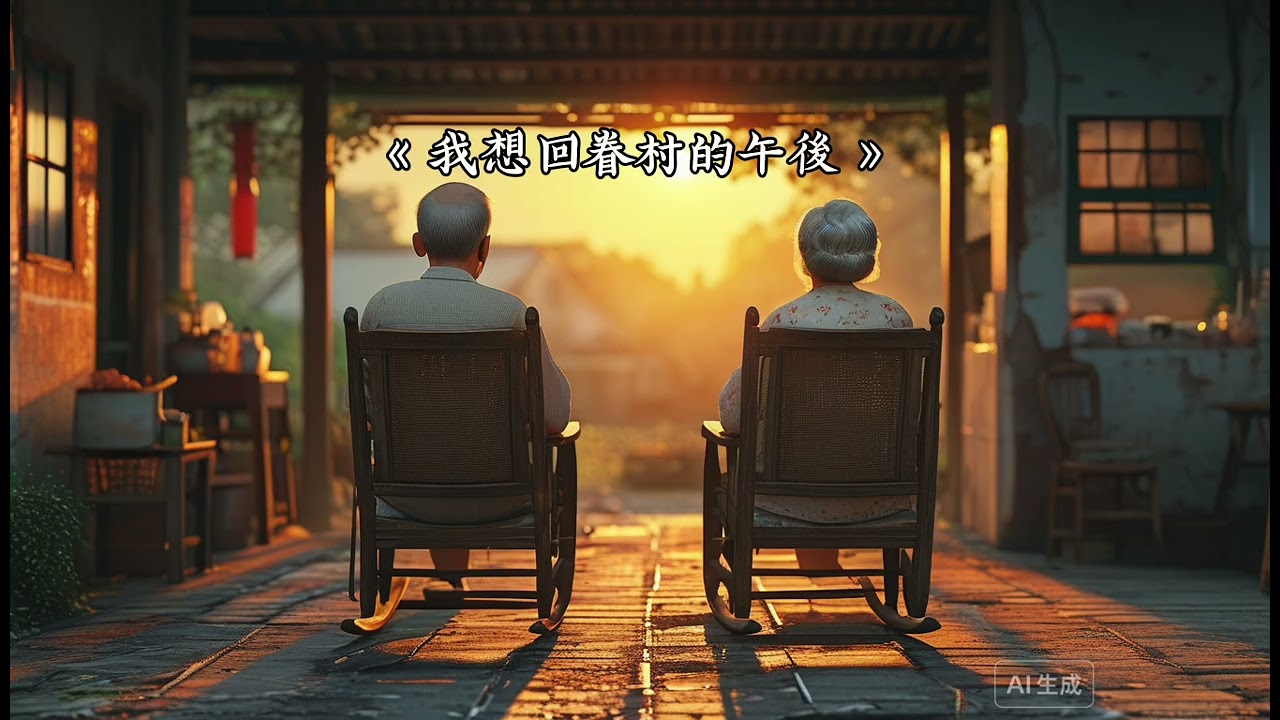 R.D-《我想回眷村的午後》寫給爺爺奶奶。「我的鄉愁，天涼好個秋。」#眷村 #爺爺#奶奶 #小時候 