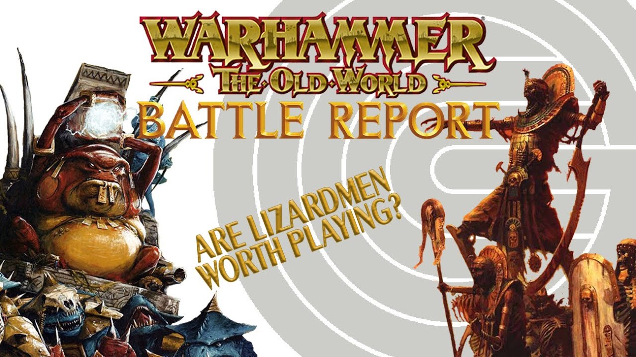 Warhammer: The Old World Battle Report | Lizardmen v Tomb Kings of Khemri | 001