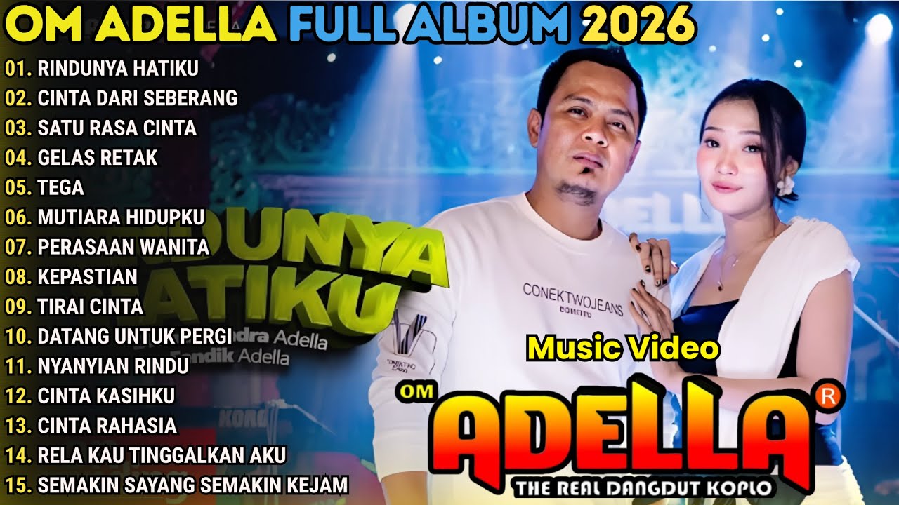 RINDUNYA HATIKU - CINTA DARI SEBERANG - DIFARINA INDRA || OM DELLA FULL ALBUM TERBARU 2026
