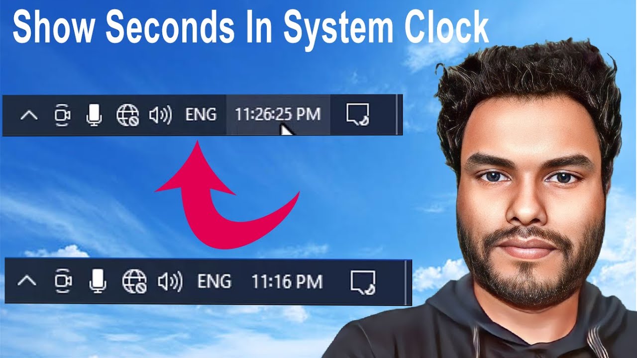 How to Show Seconds In System Clock | Windows 10 | in Hindi