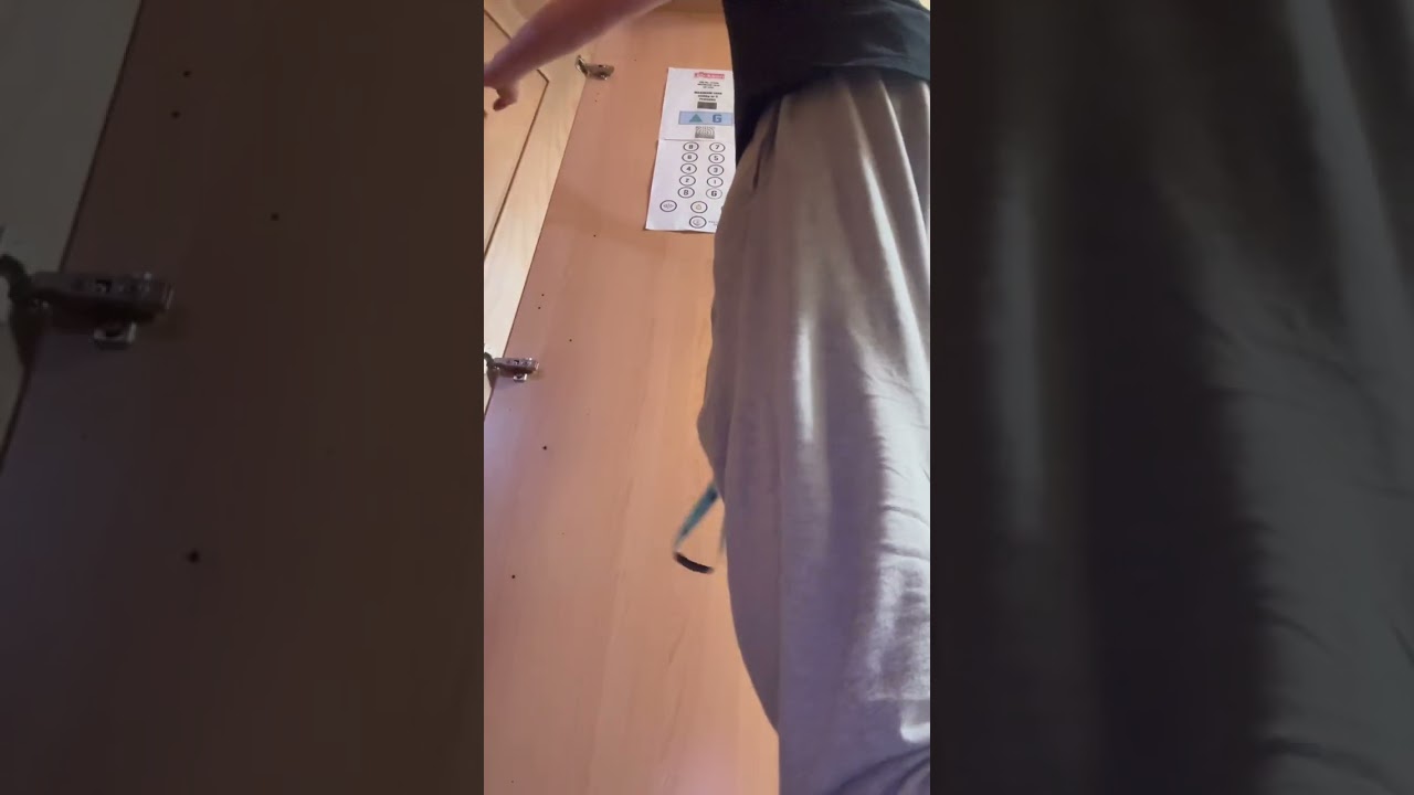 Going to the locked off floors in the (Pretend) Lift at Waterstones in Birmingham