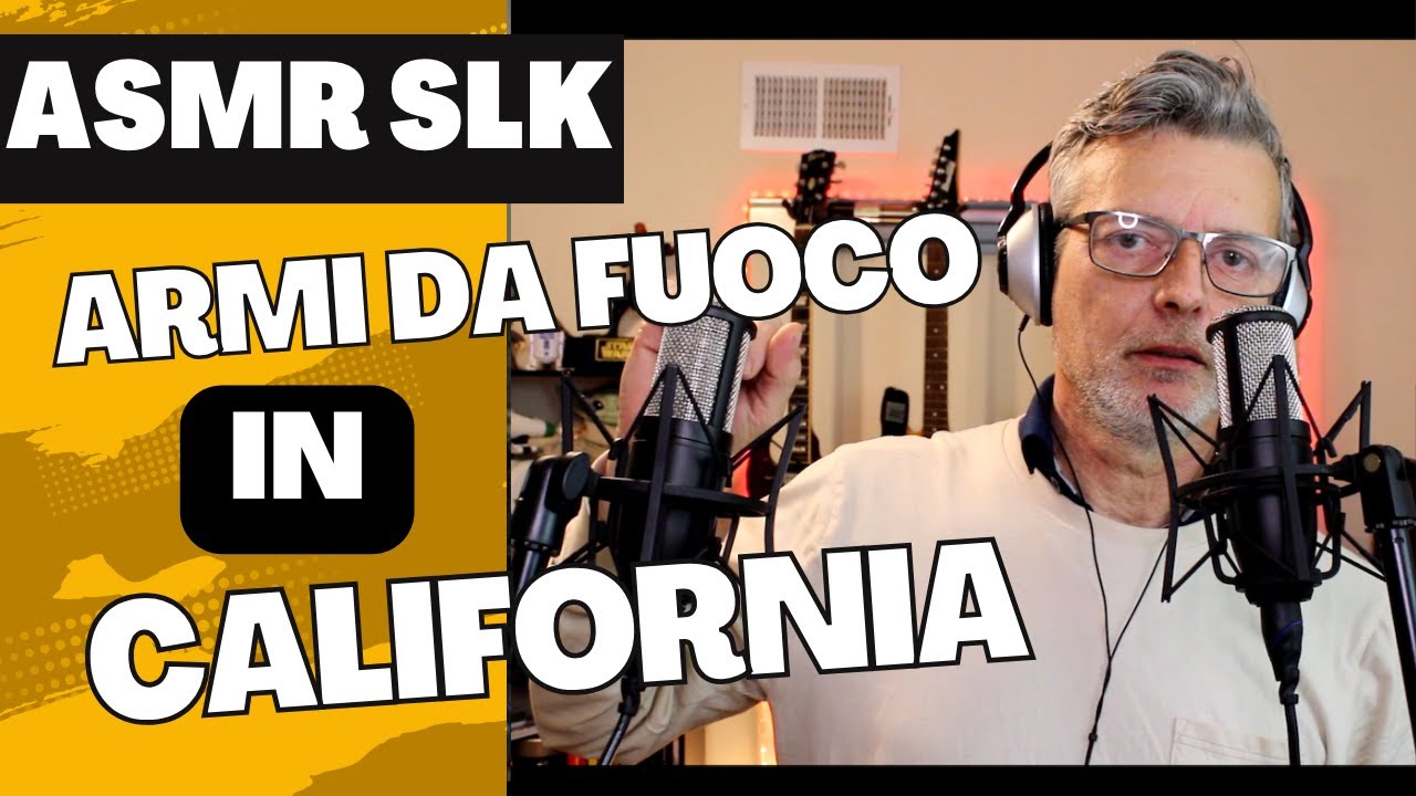 [ASMR Ita] Rilassante armi in Orange County California